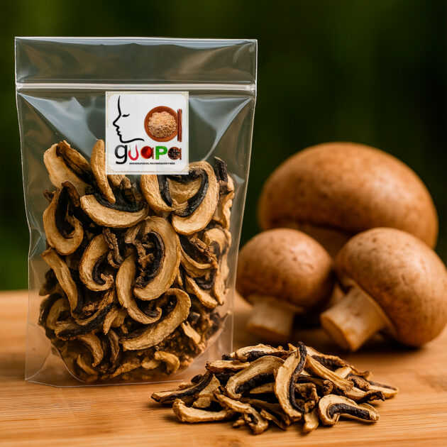 Champiñones deshidratados