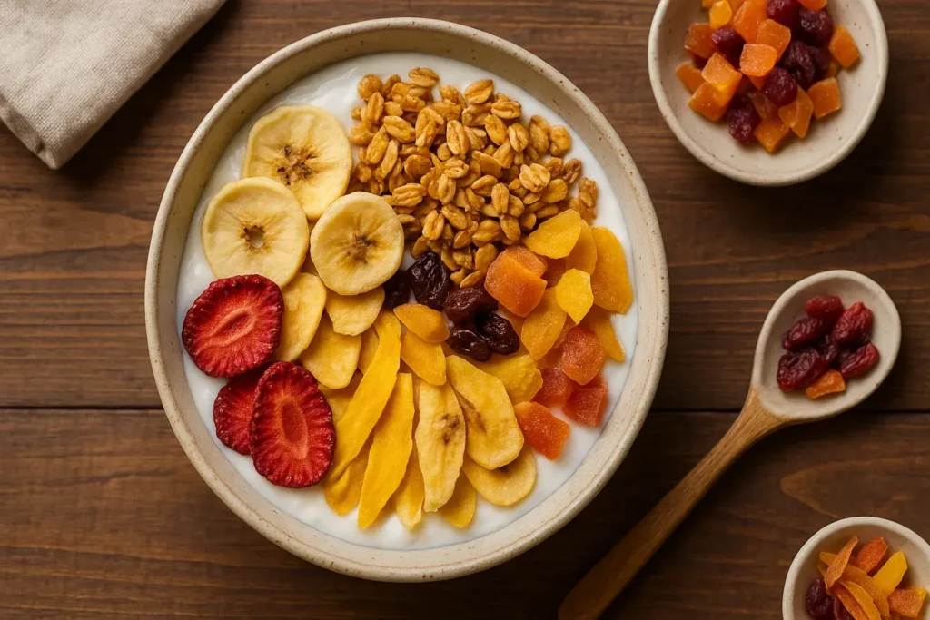 cuáles son las frutas deshidratadas