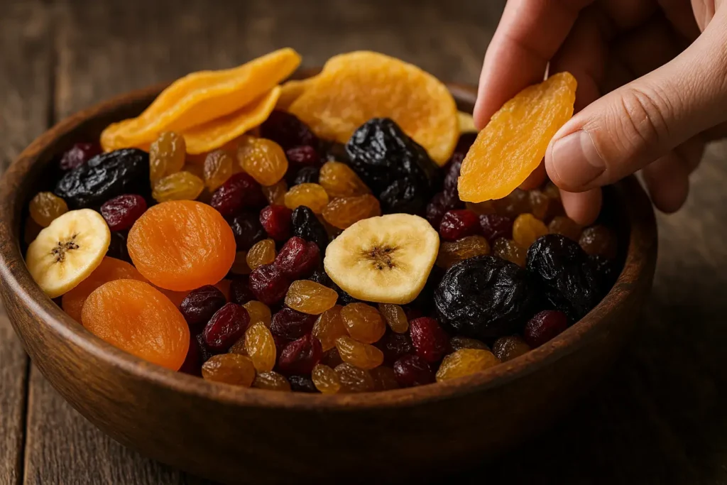 es saludable la fruta deshidratada​