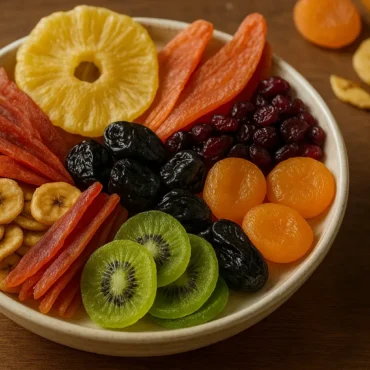 para qué se deshidrata la fruta