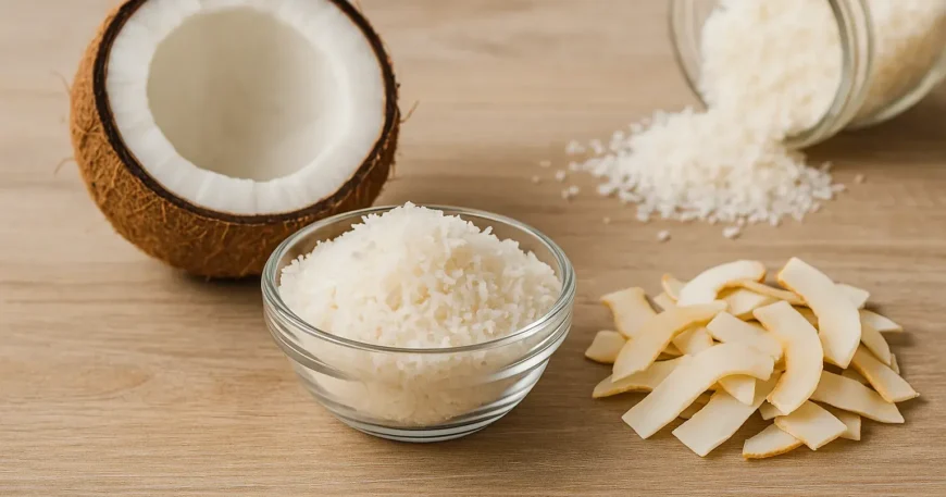para qué sirve el coco deshidratado