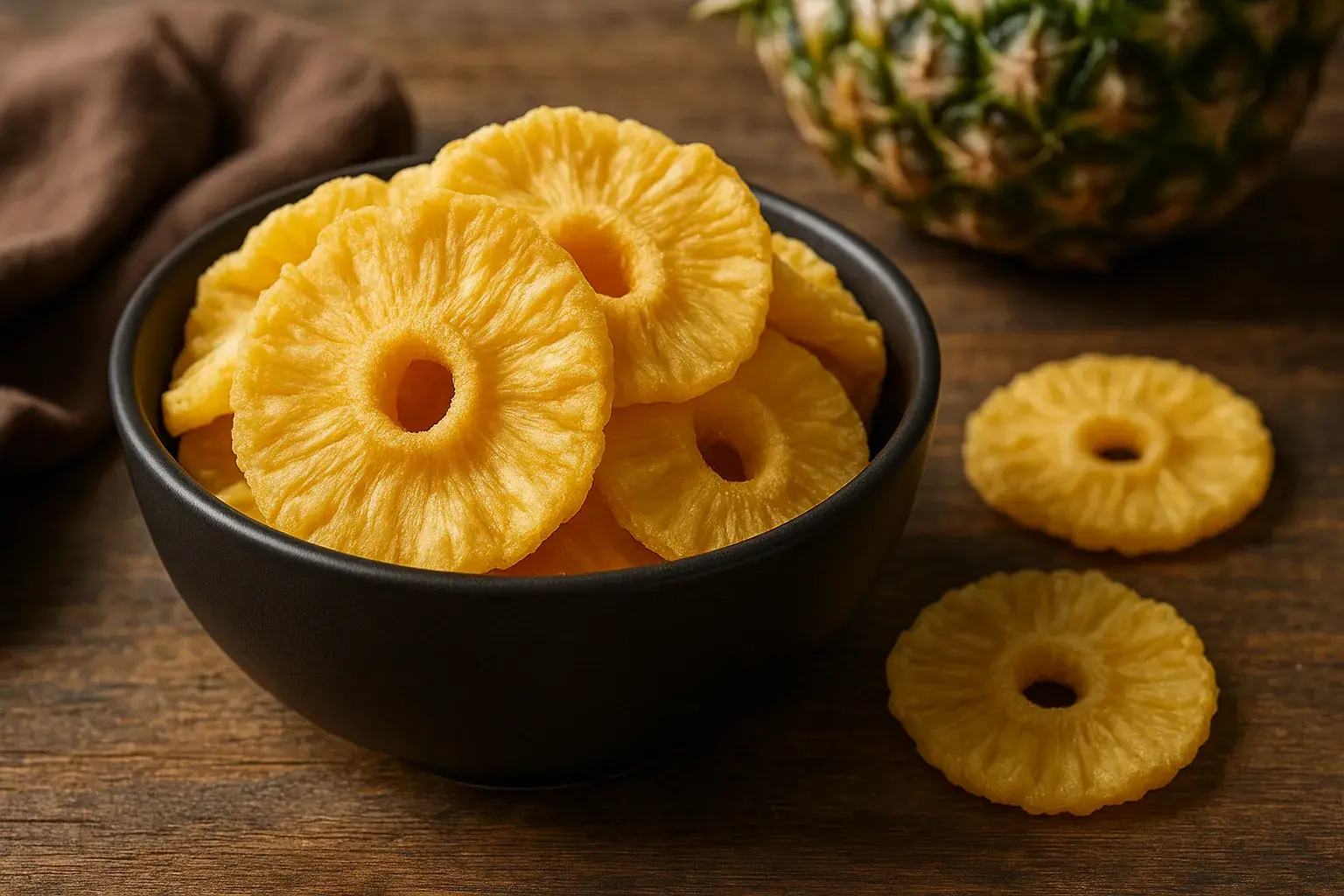 para qué sirve la piña deshidratada